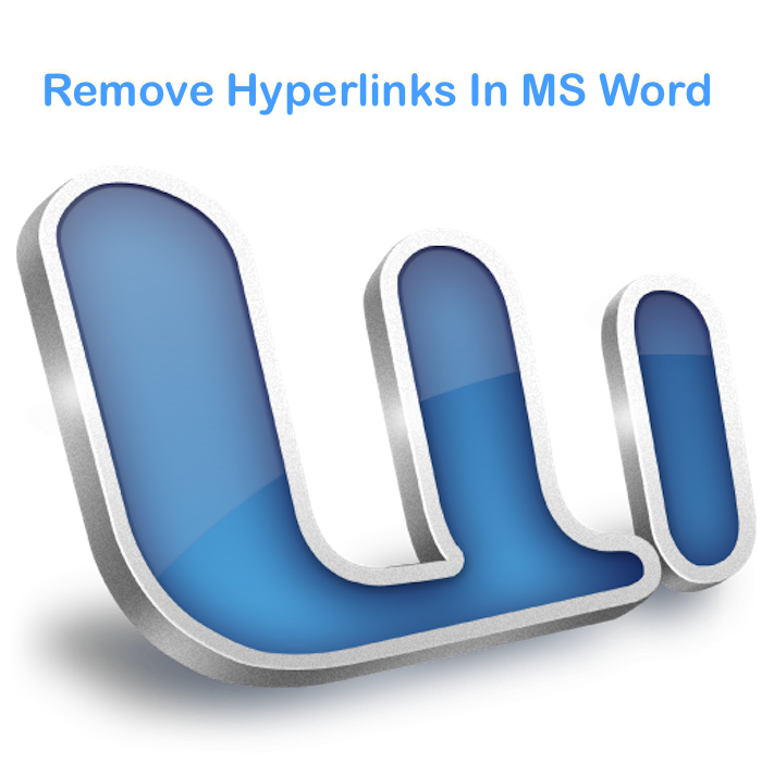 remove hyperlinks word for mac