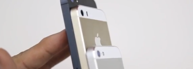 Hands-On iPhone 5S Shell In Gold